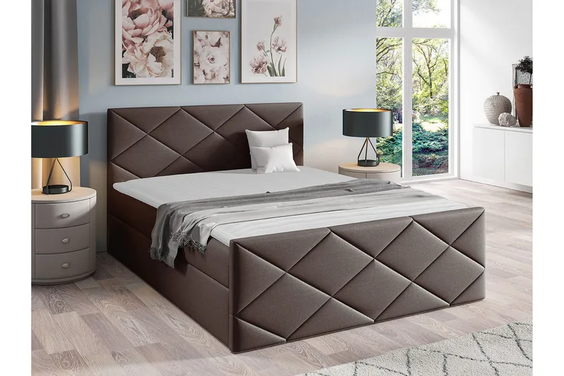 Boisdale Sängram 140x200 cm - Möbler - Säng - Sängram & sängstomme