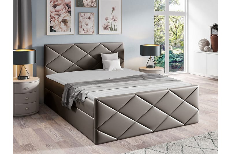 Boisdale Sängram 140x200 cm - Möbler - Säng - Sängram & sängstomme