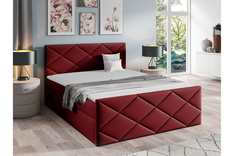 Boisdale Sängram 160x200 cm - Möbler - Säng - Sängram & sängstomme