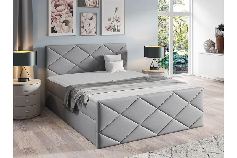 Boisdale Sängram 160x200 cm - Möbler - Säng - Sängram & sängstomme