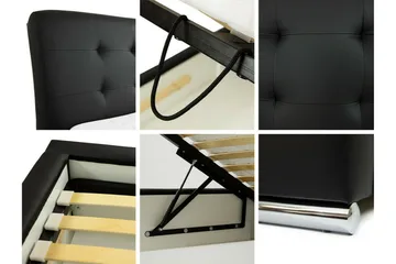 Boisdale Sängram 180x200 cm - Möbler - Säng - Sängram & sängstomme