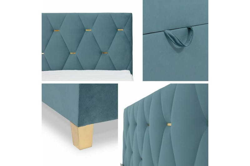 Boisdale Sängram 180x200 cm - Möbler - Säng - Sängram & sängstomme