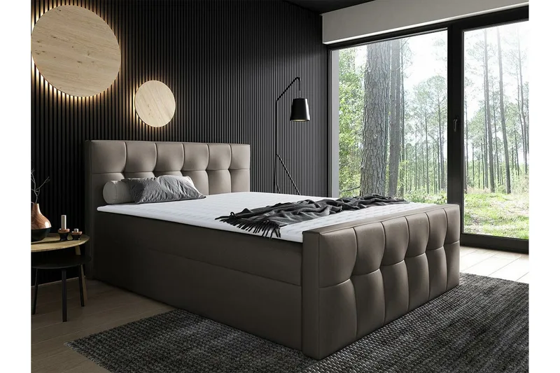 Boisdale Sängram 200x200 cm - Möbler - Säng - Sängram & sängstomme