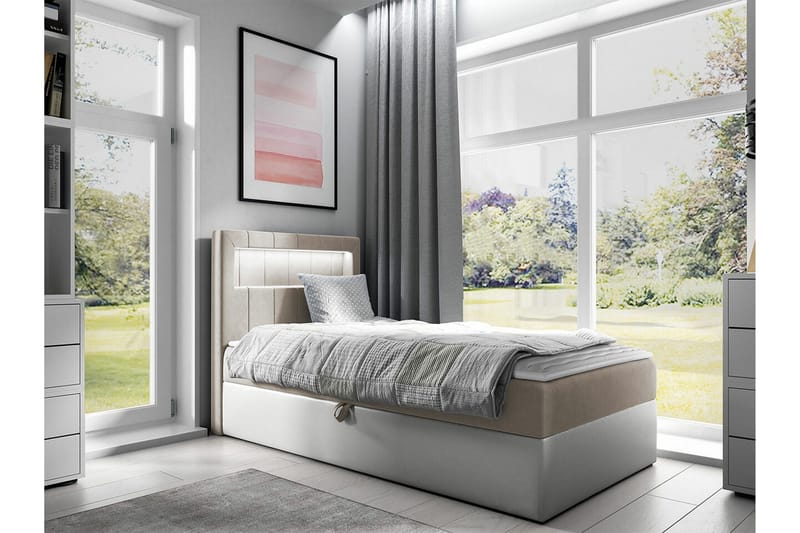 Boisdale Sängram 90x200 cm - Möbler - Säng - Sängram & sängstomme