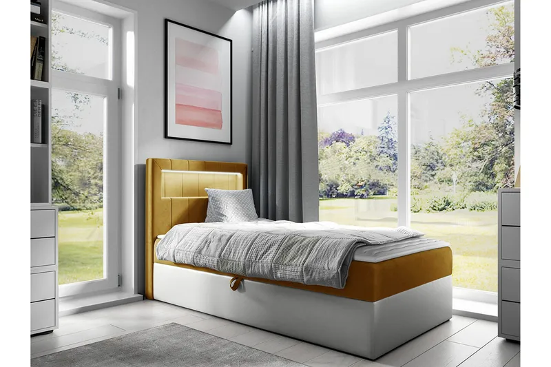 Boisdale Sängram 90x200 cm - Möbler - Säng - Sängram & sängstomme