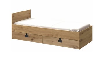 Castlebay Sängram 90x200 cm - Brun - Möbler - Säng - Sängram & sängstomme