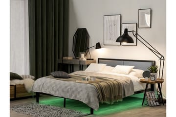 Clamart Sängram 180x200 cm - Svart - Möbler - Säng - Sängram & sängstomme