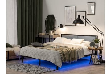 Clamart Sängram 180x200 cm - Svart - Möbler - Säng - Sängram & sängstomme