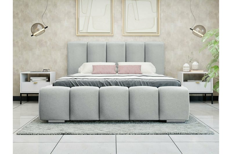 Cleaton Bubblig Sängram 140x200 cm - Möbler - Säng - Sängram & sängstomme