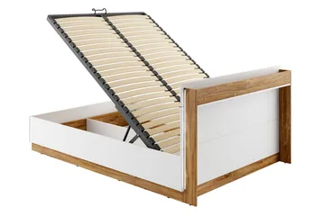 Dentro Säng 218x147x88 cm - Beige/Vit - Möbler - Säng - Sängram & sängstomme