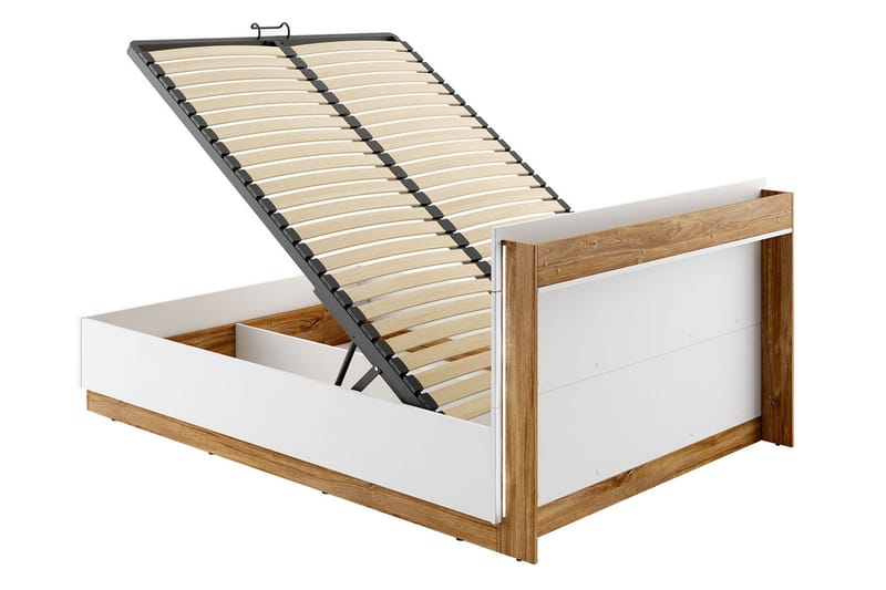 Dentro Säng 218x147x88 cm - Beige/Vit - Möbler - Säng - Sängram & sängstomme