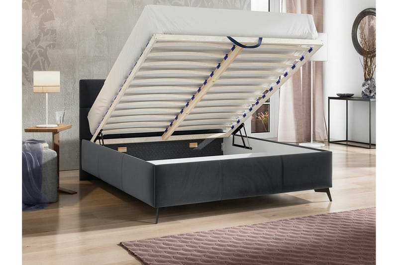 Derry Sängram 140x200 cm - Möbler - Säng - Sängram & sängstomme