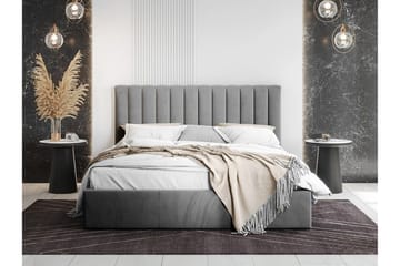 Derry Sängram 160x200 cm - Grå - Möbler - Säng - Sängram & sängstomme