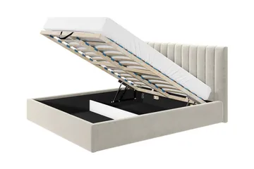 Derry Sängram 160x200 cm - Grön - Möbler - Säng - Sängram & sängstomme