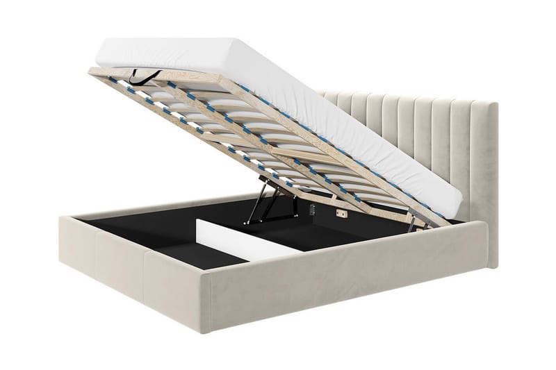 Derry Sängram 160x200 cm - Grön - Möbler - Säng - Sängram & sängstomme