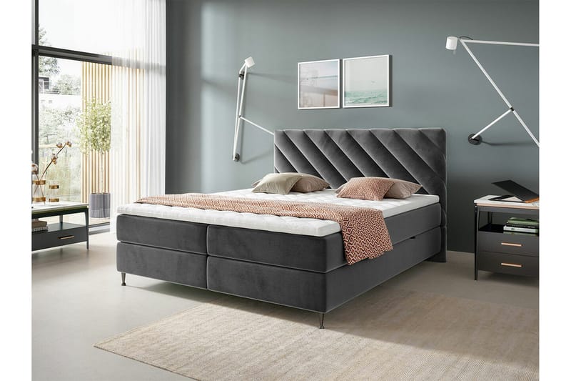 Derry Sängram 160x200 cm - Möbler - Säng - Sängram & sängstomme