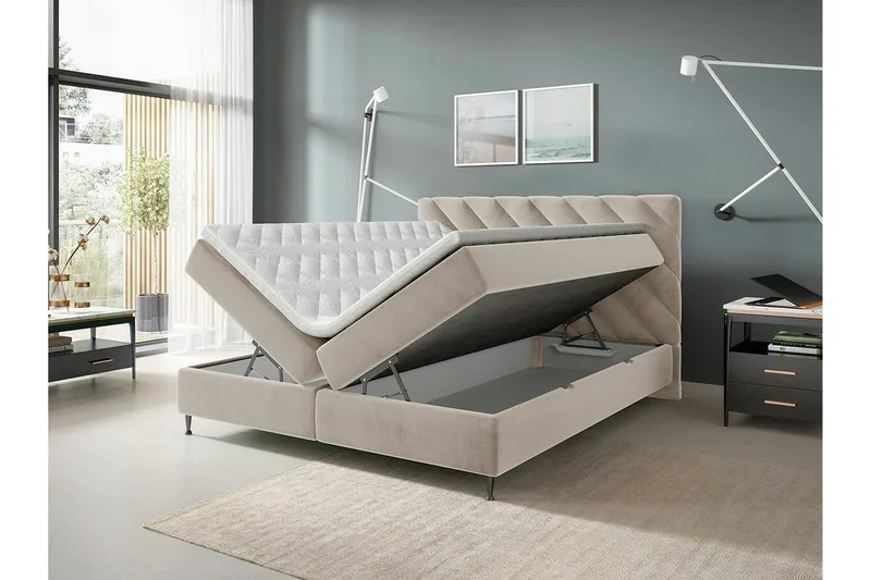 Derry Sängram 160x200 cm - Möbler - Säng - Sängram & sängstomme