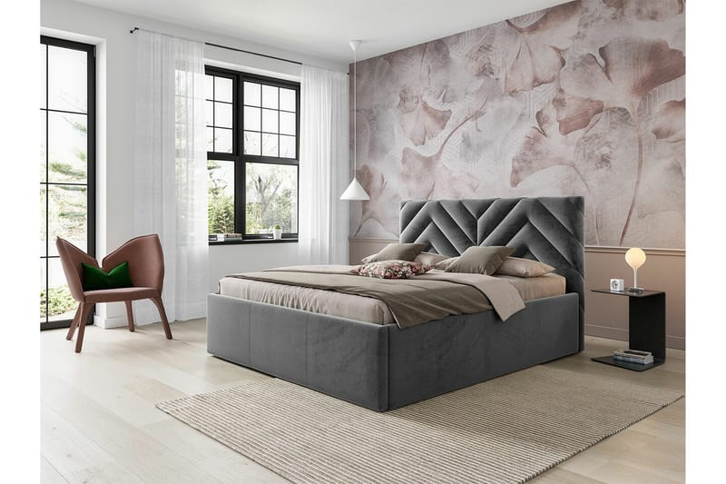 Derry Sängram 160x200 cm - Möbler - Säng - Sängram & sängstomme