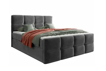 Derry Sängram 180x200 cm Dark grey - Möbler - Säng - Sängram & sängstomme