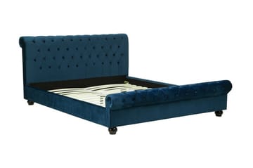 Dubbelsäng Avallon 160|200 cm - Blå - Möbler - Säng - Sängram & sängstomme