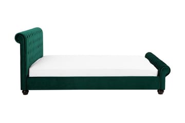 Dubbelsäng Avallon 160|200 cm - Grön - Möbler - Säng - Sängram & sängstomme
