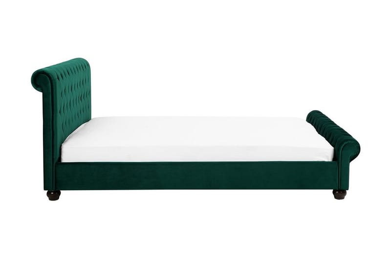 Dubbelsäng Avallon 160|200 cm - Grön - Sängram & s�ängstomme