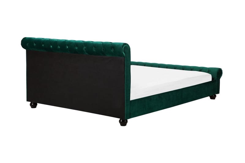 Dubbelsäng Avallon 160|200 cm - Grön - Sängram & sängstomme