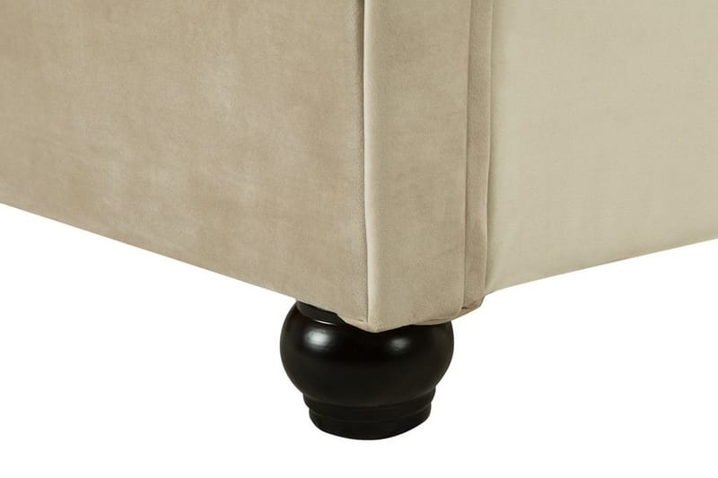 Dubbelsäng Avallon 180|200 cm - Beige - Möbler - Säng - Sängram & sängstomme