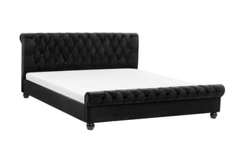 Dubbelsäng Avallon 180|200 cm - Svart - Möbler - Säng - Sängram & sängstomme