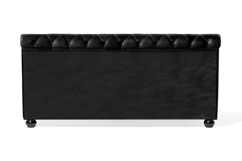 Dubbelsäng Avallon 180|200 cm - Svart - Sängram & sängstomme