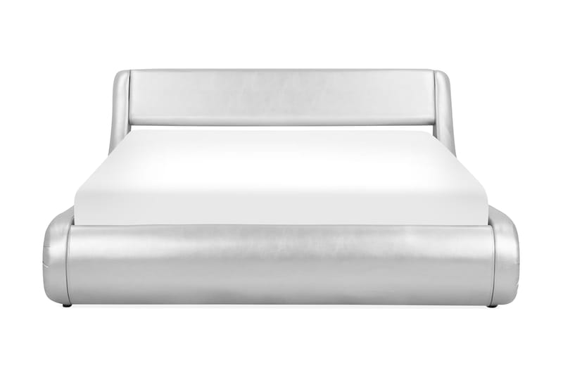 Dubbelsäng Avignon 180|200 cm - Silver - Sängram & sängstomme