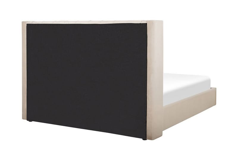 Dubbelsäng Crispijana 180x200 cm - Beige - Möbler - Säng - Sängram & sängstomme