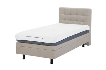 Dubbelsäng Duke 90|200 cm - Beige - Möbler - Säng - Sängram & sängstomme