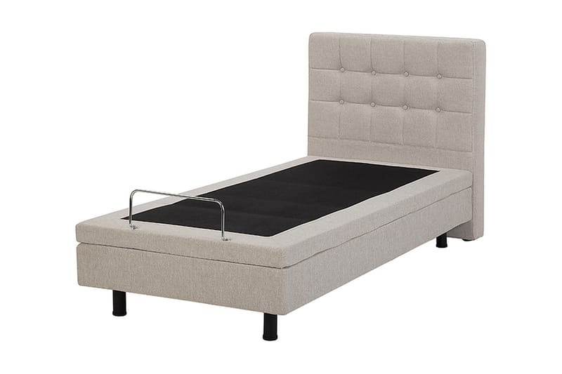 Dubbelsäng Duke 90|200 cm - Beige - Sängram & sängstomme