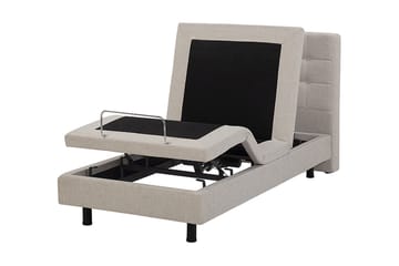 Dubbelsäng Duke 90|200 cm - Beige - Möbler - Säng - Sängram & sängstomme