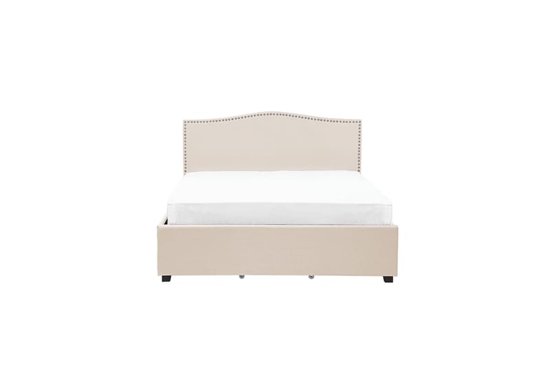 Dubbelsäng Montpellier 160|200 cm - Beige - Sängram & sängstomme