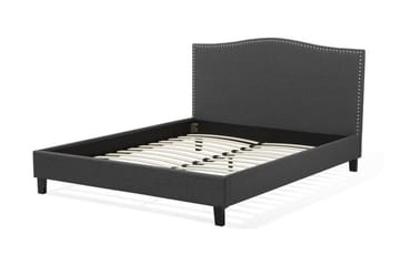 Dubbelsäng Montpellier 180|200 cm - Grå - Möbler - Säng - Sängram & sängstomme