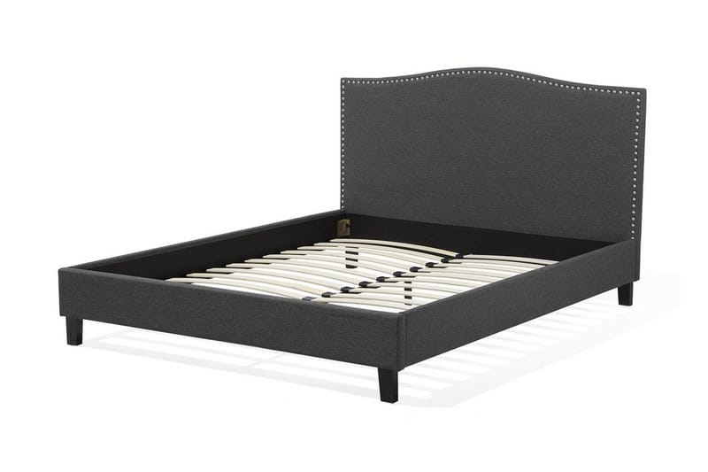 Dubbelsäng Montpellier 180|200 cm - Grå - Möbler - Säng - Sängram & sängstomme