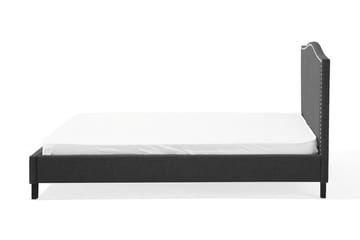 Dubbelsäng Montpellier 180|200 cm - Grå - Möbler - Säng - Sängram & sängstomme