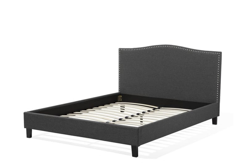 Dubbelsäng Montpellier 180|200 cm - Grå - Möbler - Säng - Sängram & sängstomme