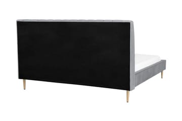 Dubbelsäng Sotomerilla 180x200 cm - Grå - Möbler - Säng - Sängram & sängstomme
