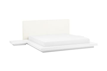 Dubbelsäng Zen 180|200 cm - Vit - Möbler - Säng - Sängram & sängstomme