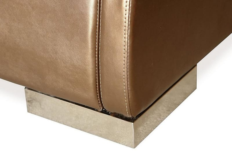 Dubbelsäng Paris 180|200 cm - Guld - Möbler - Säng - Sängram & sängstomme
