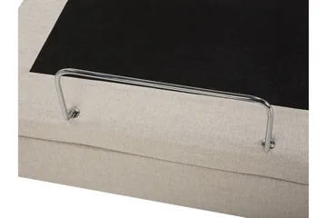 Duke Dubbelsäng 90|200 cm - Beige - Möbler - Säng - Sängram & sängstomme