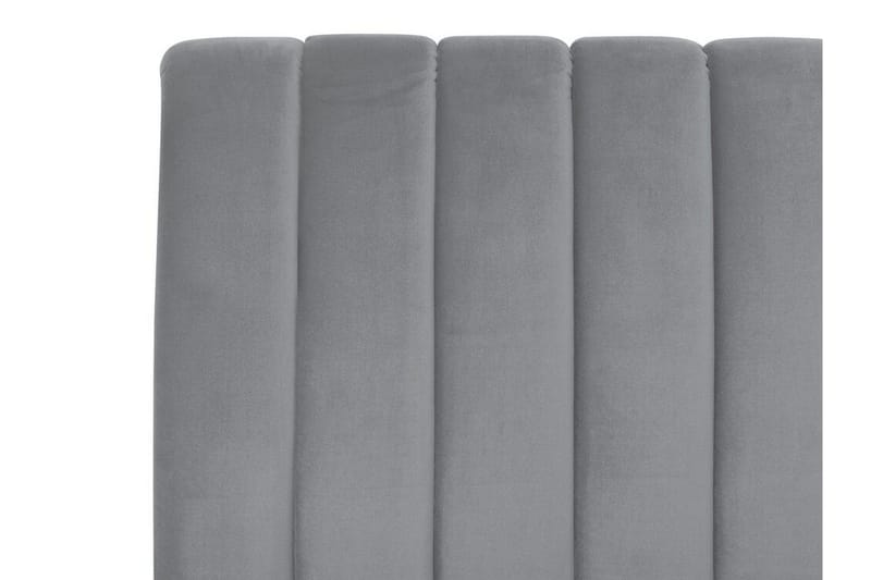 Elechas Dubbelsäng 180x200 cm - Grå - Möbler - Säng - Sängram & sängstomme