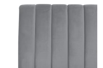 Elechas Dubbelsäng 180x200 cm - Grå - Möbler - Säng - Sängram & sängstomme