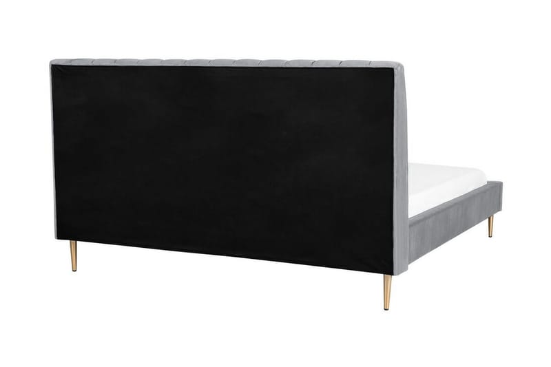 Elechas Dubbelsäng 180x200 cm - Grå - Möbler - Säng - Sängram & sängstomme