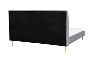 Elechas Dubbelsäng 180x200 cm - Grå - Möbler - Säng - Sängram & sängstomme