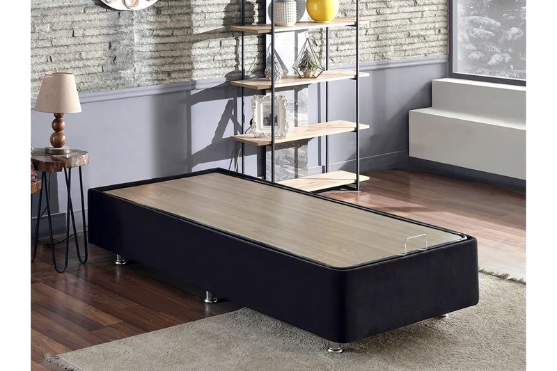 Endulanie Sängram 100x200 cm - Svart - Möbler - Säng - Sängram & sängstomme