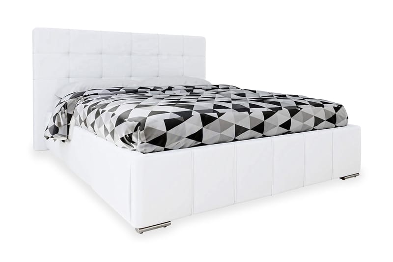 Fannie Ramsäng 216x158x105 cm - Vit - Möbler - Säng - Sängram & sängstomme